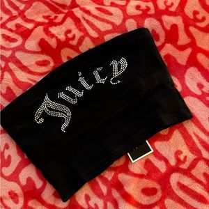 NWT Juicy Couture Gothic Crystal Tube Top